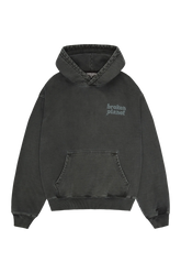 Broken Planet Basics Washed Soot Black Hoodie