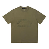 FEAR OF GOD ESSENTIALS Season 9 American High‑Street Loose Short Sleeve T‑Shirt