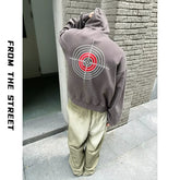 From the street, American style Vibe covers, bullet holes, bullseyes, human body prints, ripped holes, hoodies, ninja hoodies, men's and women's fashion trends