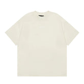 FEAR OF GOD ESSENTIALS Silicone Logo Short Sleeve T‑Shirt Unisex Loose Tee