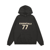 FEAR OF GOD FOG ESSENTIALS Number 77 Unisex Couple Hoodie