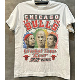 Rodman vintage vintage Kobe portrait print short sleeved American high street sports pure cotton loose trendy T-shirt