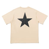 FEAR OF GOD ESSENTIALS Star Graphic Loose High‑Street Short Sleeve T‑Shirt Unisex