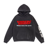 FEAR OF GOD FOG Vintage Washed Ripped Fleece‑Lined Hoodie