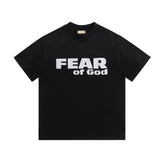 FEAR OF GOD FOG Main Line Letter Print Loose Men’s Short Sleeve Tee