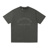 FEAR OF GOD ESSENTIALS Season 9 American High‑Street Loose Short Sleeve T‑Shirt