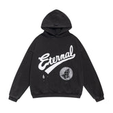 FEAR OF GOD FOG Co‑Branded Prayer Print Washed Fleece‑Lined Men’s Hoodie