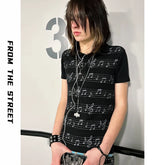 From The STREET: Street Note Score, Shoulder Slimming, Light Asian Summer Short sleeved Polo Shirt, T-shirt