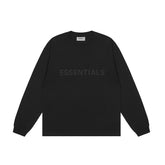 FEAR OF GOD FOG ESSENTIALS Chest Letter Loose Unisex Long Sleeve Tee