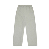 BROKEN PLANET MARKET 'BASICS' STRAIGHT JOGGERS (HEATHER GREY)