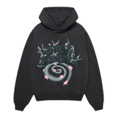 BROKEN PLANET MARKET 'STAR GAZING' HOODIE (SOOT BLACK)