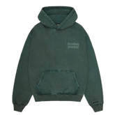 BROKEN PLANET MARKET 'WASHED BASICS' HOODIE (WASHED EMERALD)
