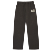 BROKEN PLANET MARKET 'BASICS' STRAIGHT JOGGERS (SOOT BLACK)