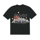 BROKEN PLANET MARKET 'COSMIC PEAKS' TEE (SOOT BLACK)