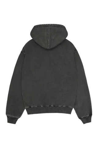 Broken Planet Basics Washed Soot Black Hoodie