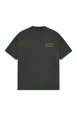 Broken Planet Market Basics Washed Soot T Shirt