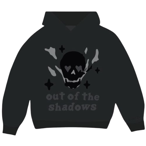 Broken planet market 'out of shadow "graphic hoodie coal black