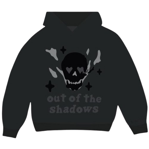 Broken planet market 'out of shadow "graphic hoodie coal black