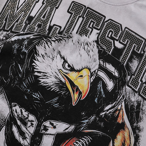Majestik “Gridiron Eagle” Football Vintage Tee