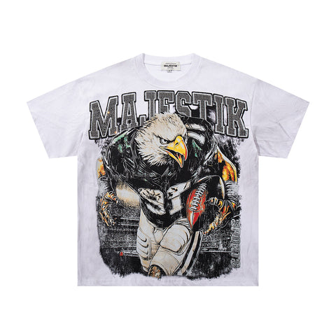 Majestik “Gridiron Eagle” Football Rhinestone Vintage Tee