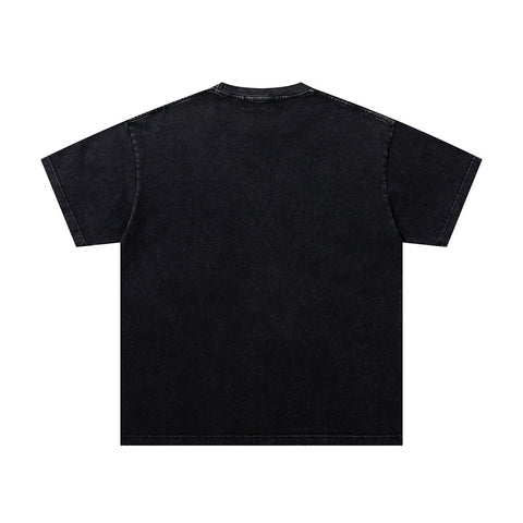 Majestik “Football Lion” Vintage Tee（Black）