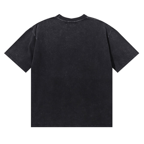 Majestik “City Graffiti” Skyline Vintage Tee（Black）