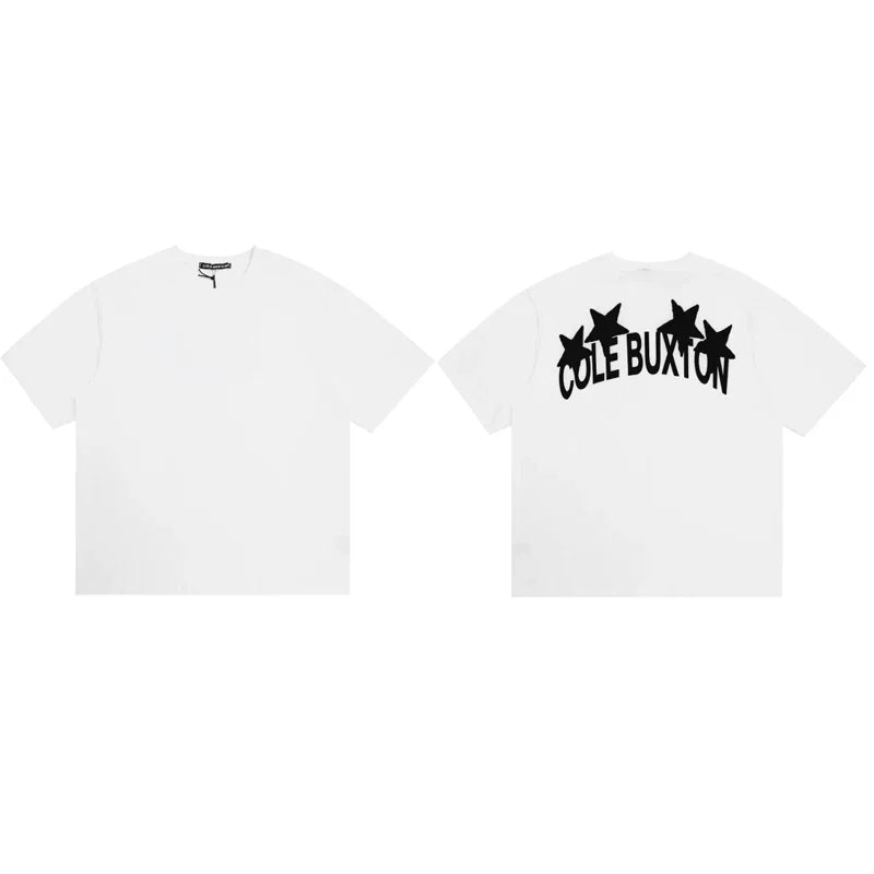 Cole Buxton White Star Arch Logo T-Shirt
