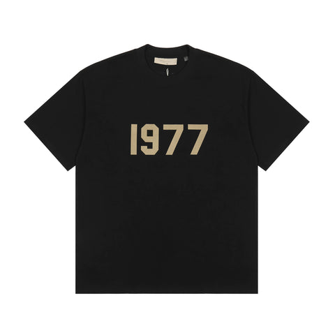 FEAR OF GOD ESSENTIALS 1977 Loose Unisex Couple Short Sleeve T‑Shirt
