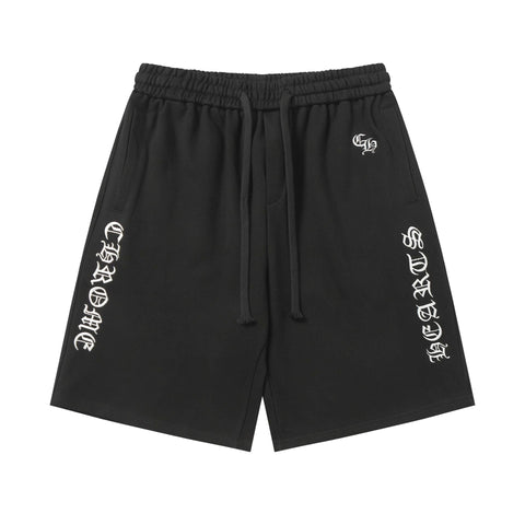 Chrome Hearts Black Script Logo Sweatshorts