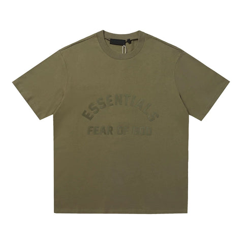FEAR OF GOD ESSENTIALS Season 9 American High‑Street Loose Short Sleeve T‑Shirt