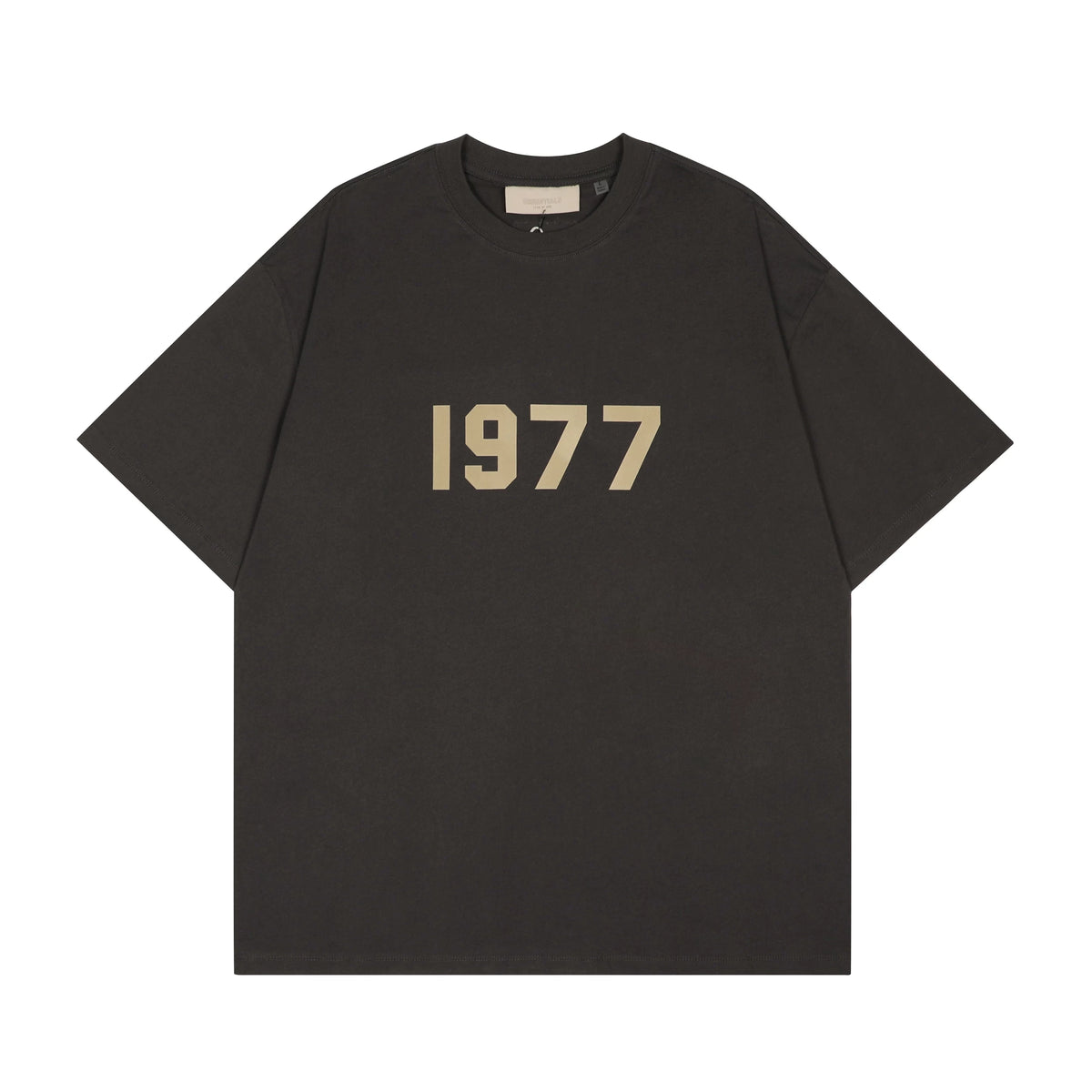 FEAR OF GOD ESSENTIALS 1977 Loose Unisex Couple Short Sleeve T‑Shirt