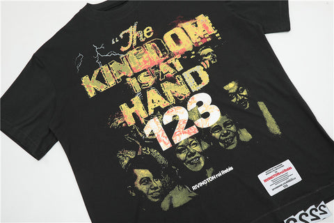 FEAR OF GOD ESSENTIALS The Kingdom Is At Hand Vintage Graphic T‑Shirt