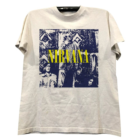 Nirvana band Koto Coburn vintage niche hip-hop retro short sleeved men's and women's high-end T-shirt