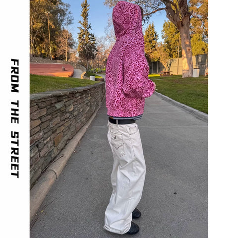 From THE STREET 13.5oz Paris Button Bone White Cottonseed Shell Original Beef Straight leg Jeans from the Street