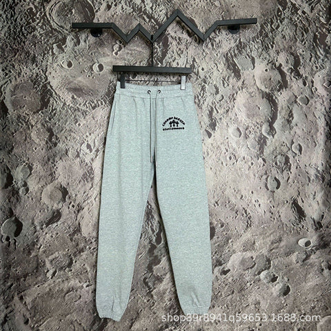 Chrome Hearts Horseshoe Logo Lounge Pants (Light Grey)