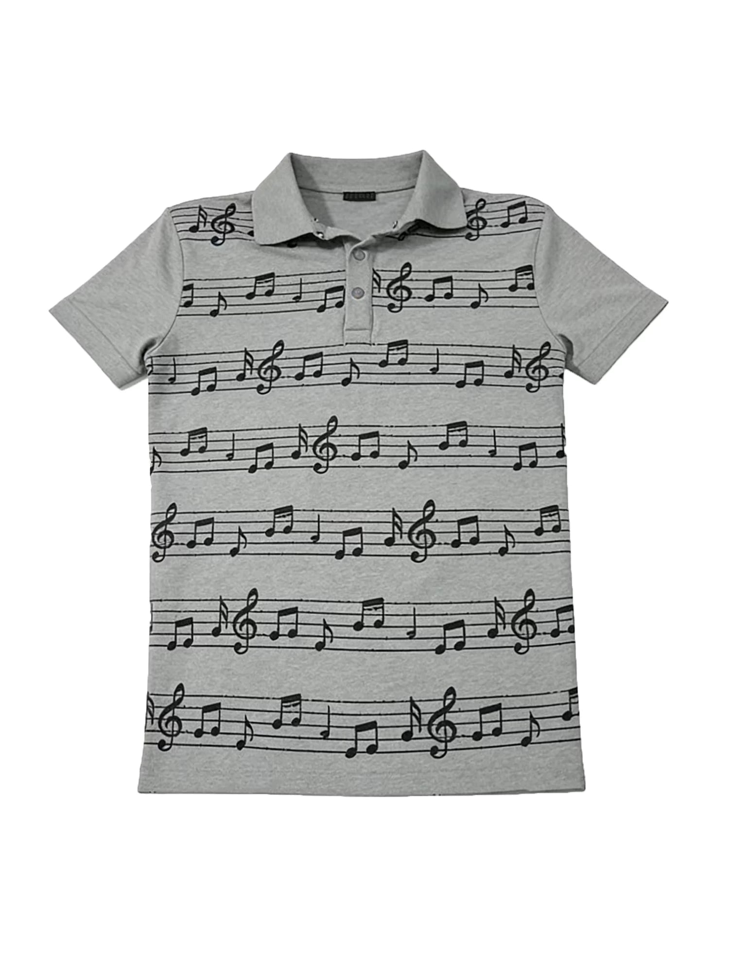 From The STREET: Street Note Score, Shoulder Slimming, Light Asian Summer Short sleeved Polo Shirt, T-shirt
