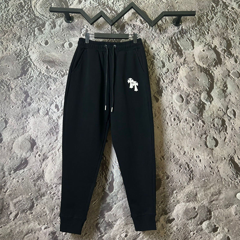 Chrome Hearts Cross Applique Lounge Pants (Black)