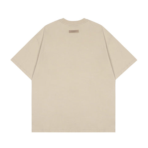 FEAR OF GOD ESSENTIALS 1977 Loose Unisex Couple Short Sleeve T‑Shirt