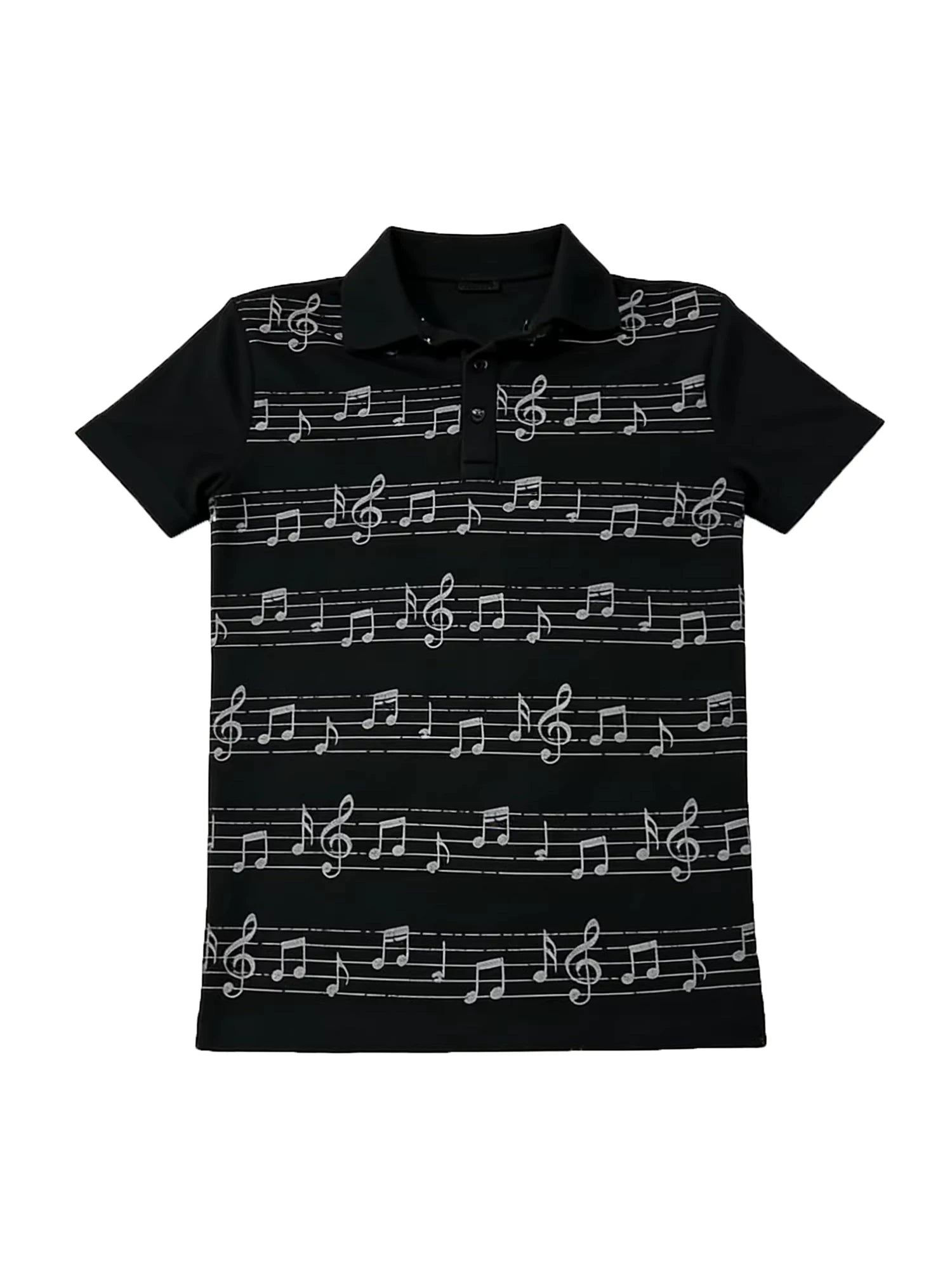 From The STREET: Street Note Score, Shoulder Slimming, Light Asian Summer Short sleeved Polo Shirt, T-shirt