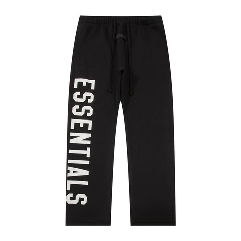 FEAR OF GOD FOG ESSENTIALS Side Big Logo Fleece‑Lined Sweatpants