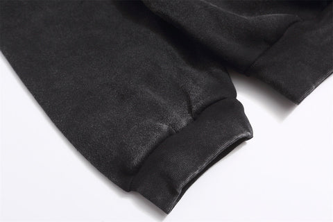 FEAR OF GOD FOG Co‑Branded Prayer Print Washed Fleece‑Lined Men’s Hoodie