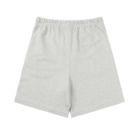 FEAR OF GOD FOG ESSENTIALS Silicone 3‑Stripes Unisex Loose 5‑Inch Sports Shorts