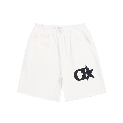 Cole Buxton White Deconstructed Star CB Logo Shorts