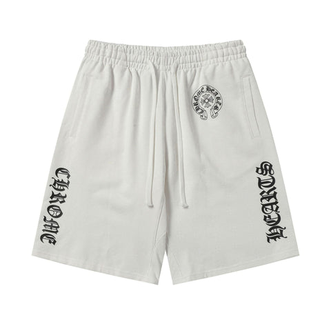 Chrome Hearts White Script Logo Sweatshorts