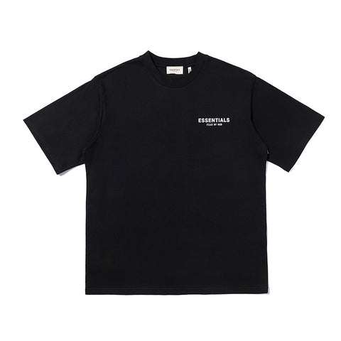 FEAR OF GOD ESSENTIALS Star Graphic Loose High‑Street Short Sleeve T‑Shirt Unisex
