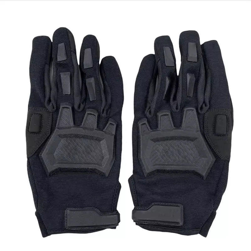 From street functional style motorcycle riding gloves Instagram internet celebrity with the same high-end concave shaped accessory