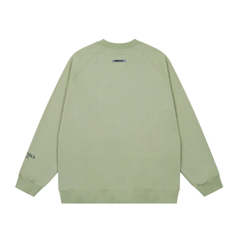 FEAR OF GOD FOG ESSENTIALS Letter Print Loose Crew Neck Sweatshirt Unisex
