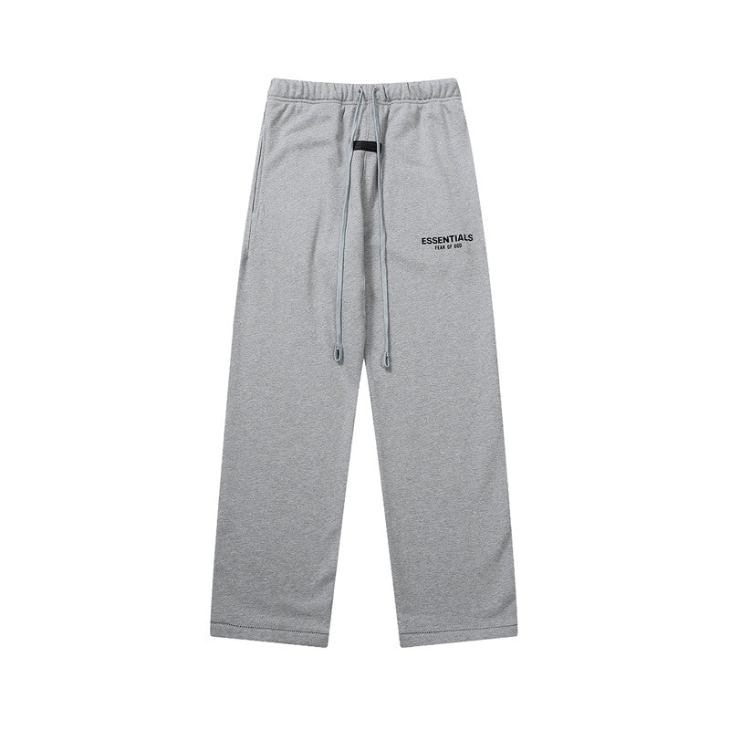 FEAR OF GOD FOG ESSENTIALS Season 8 Loose Wide‑Leg Straight‑Leg Pants Unisex