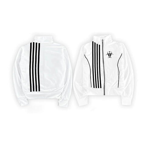 From THE STREET: Street Light Asian Embroidered Four Bar Stand up Collar Jacket, Short Wide Coat, Men's and Women's Trendy