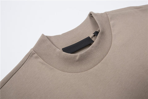 FEAR OF GOD ESSENTIALS Front Back Letter Print Unisex Short Sleeve T‑Shirt